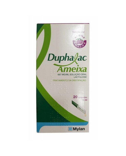 Imagem 0 de Duphalac Ameixa 10 g/15 ml xarope - 20 Saquetas