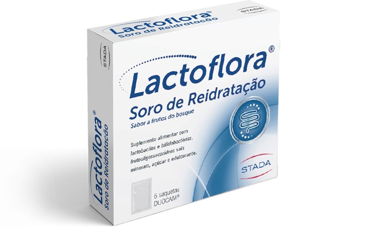 Imagem 0 de Suplemento Alimentar Lactoflora Soro de Reidratação - 6 Saquetas
