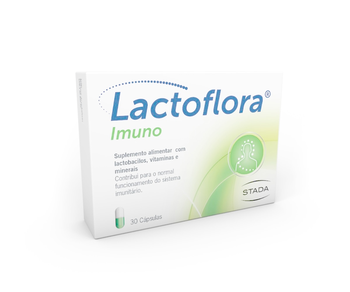 Suplemento Alimentar Lactoflora Imuno - 30 Cápsulas 1