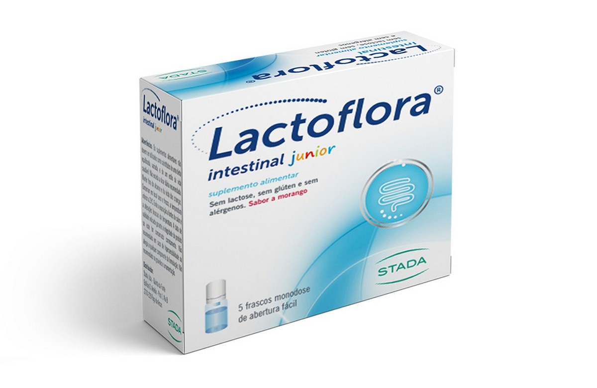 Imagem 0 de Suplemento Alimentar Lactoflora Intestinal Júnior - 5 frascos
