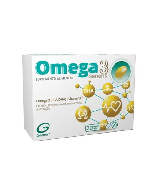 Suplemento Alimentar Omega 3 30 Cáp. Generis 1