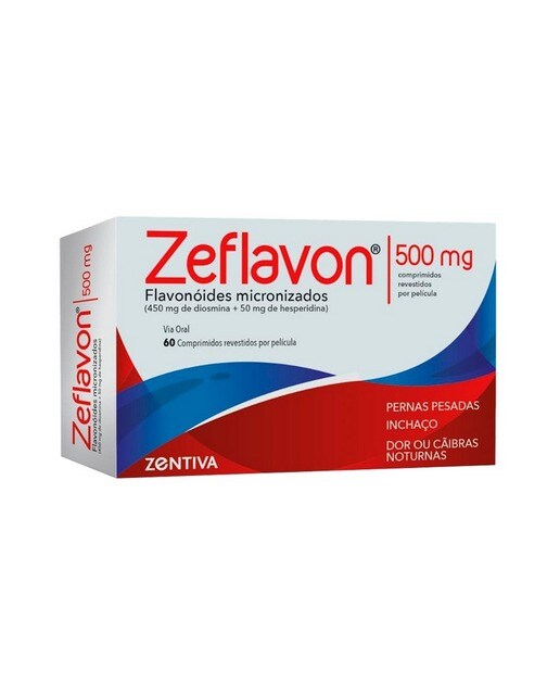 Imagem 0 de Zeflavon 500 mg - 60 Comprimidos Revestidos