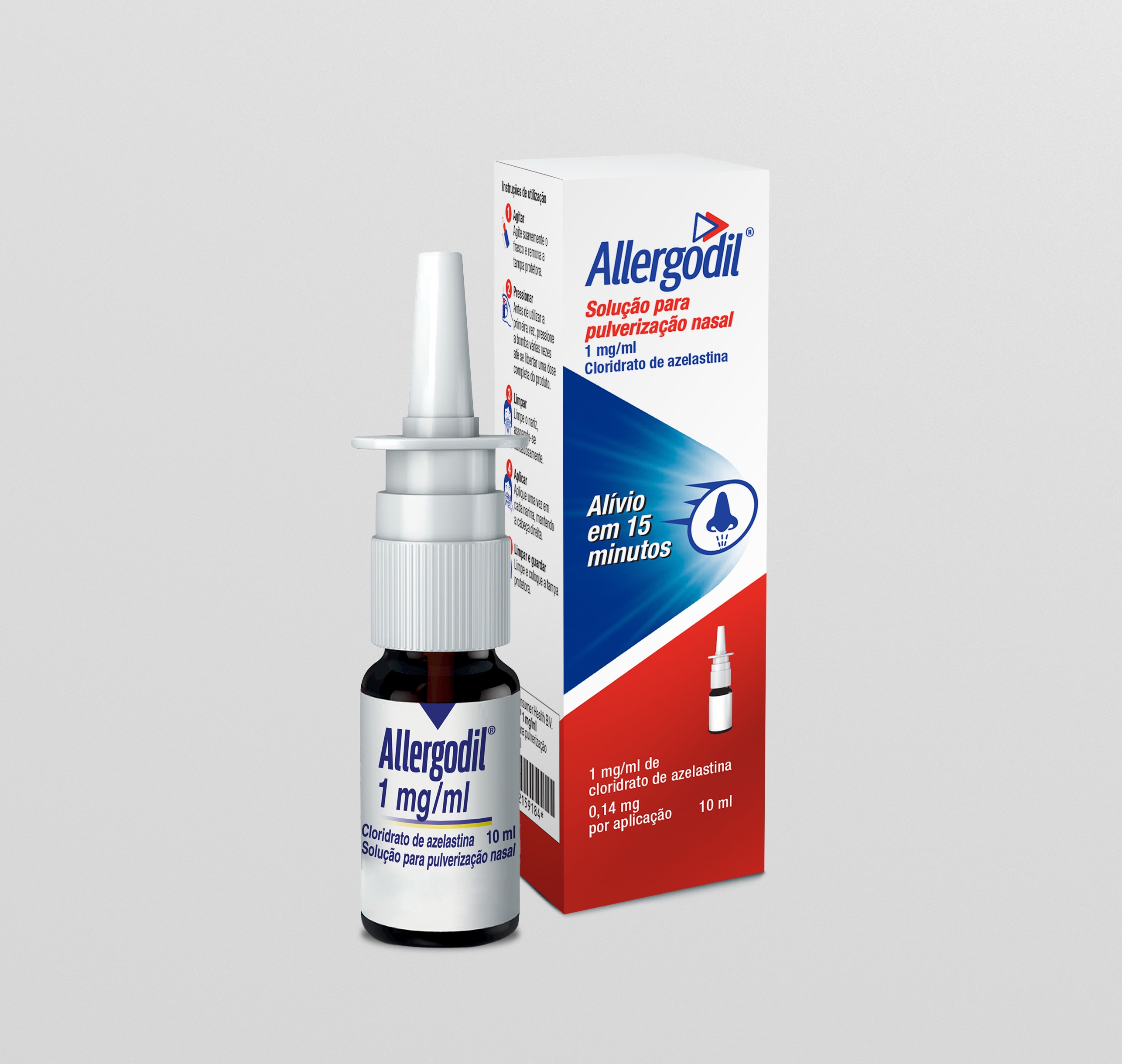 Imagem 0 de Allergodil 1 mg/ml Spray Nasal - 10 ml