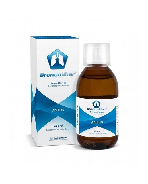Imagem 0 de Broncoliber Xarope Adulto 6mg/ml Tosse com Expetoração - 200 ml