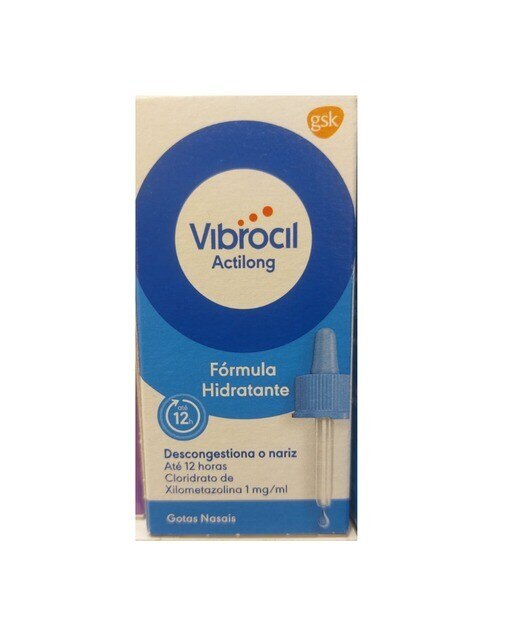 Imagem 0 de Vibrocil Actilong 1 mg/ml Adulto Gotas Nasais - 10 ml