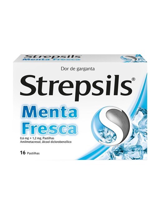 Imagem 0 de Strepsils Menta Fresca - 16 Pastilhas