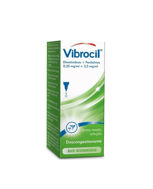 Imagem 0 de Vibrocil Anti-histamínico Gotas Nasais - 15 ml