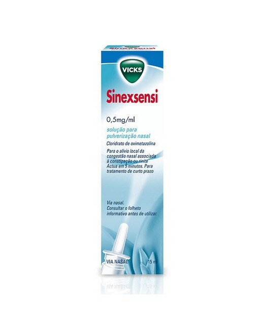 Imagem 0 de Vicks Sinex Sensi Aloe Vera - 15 ml