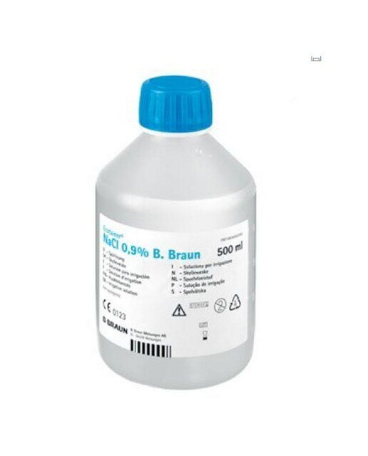 Imagem 0 de Soro Fisiológico NACL 0,9% Ecotainer Solução Irrigação 250ml BBraun
