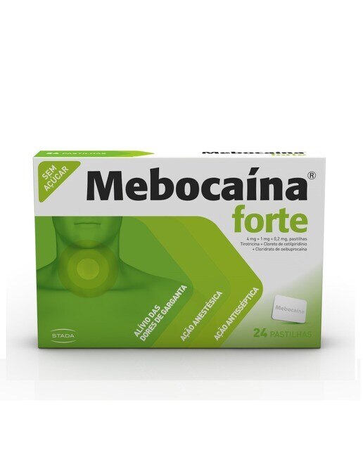 Imagem 0 de Mebocaína Forte - 24 Pastilhas
