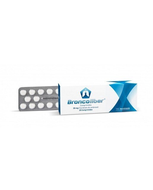 Imagem 0 de Broncoliber 30 mg Tosse com Expetoração - 20 Comprimidos