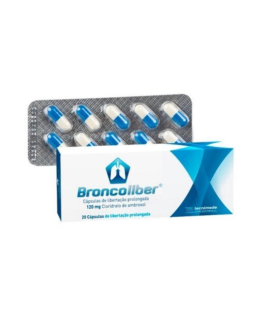 Imagem 0 de Broncoliber 120 mg Tosse com Expetoração - 20 Cápsulas