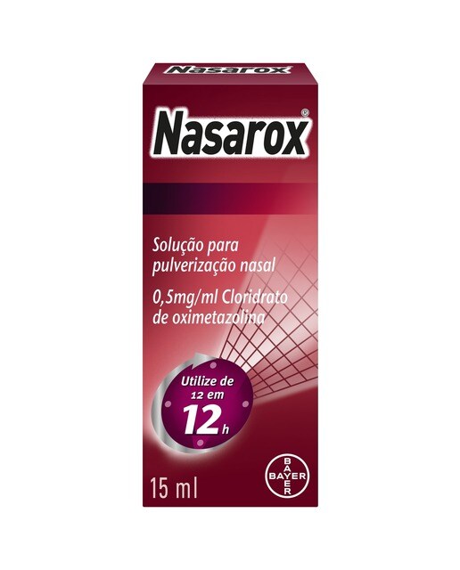 Imagem 0 de Nasarox® 0,5 mg/ml Solução para Pulverização Nasal  - 15 ml