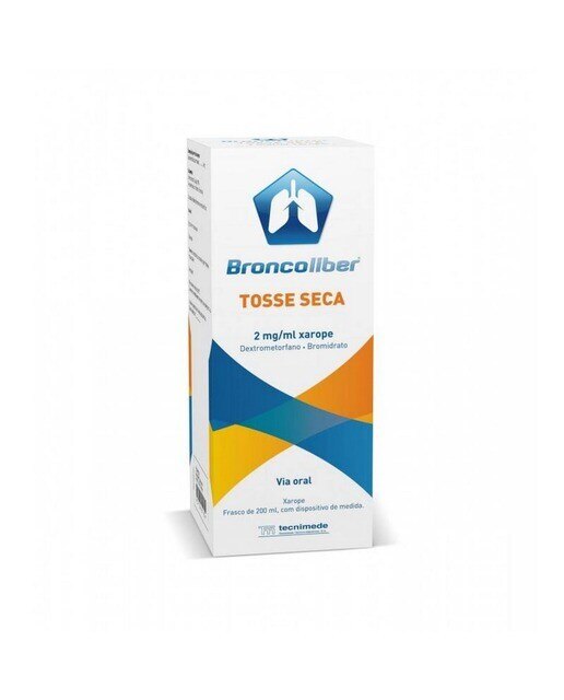 Imagem 0 de Broncoliber Xarope Tosse Seca 2 mg - 200 ml