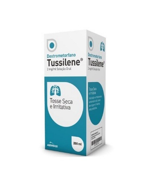 Imagem 0 de Tussilene Dextrometorfano 2 mg/ml Solução Oral - 200 ml