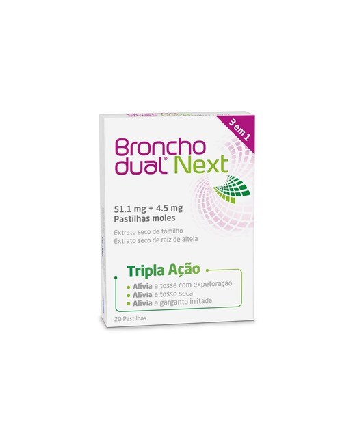Imagem 0 de Bronchodual Next- 20 Pastilhas