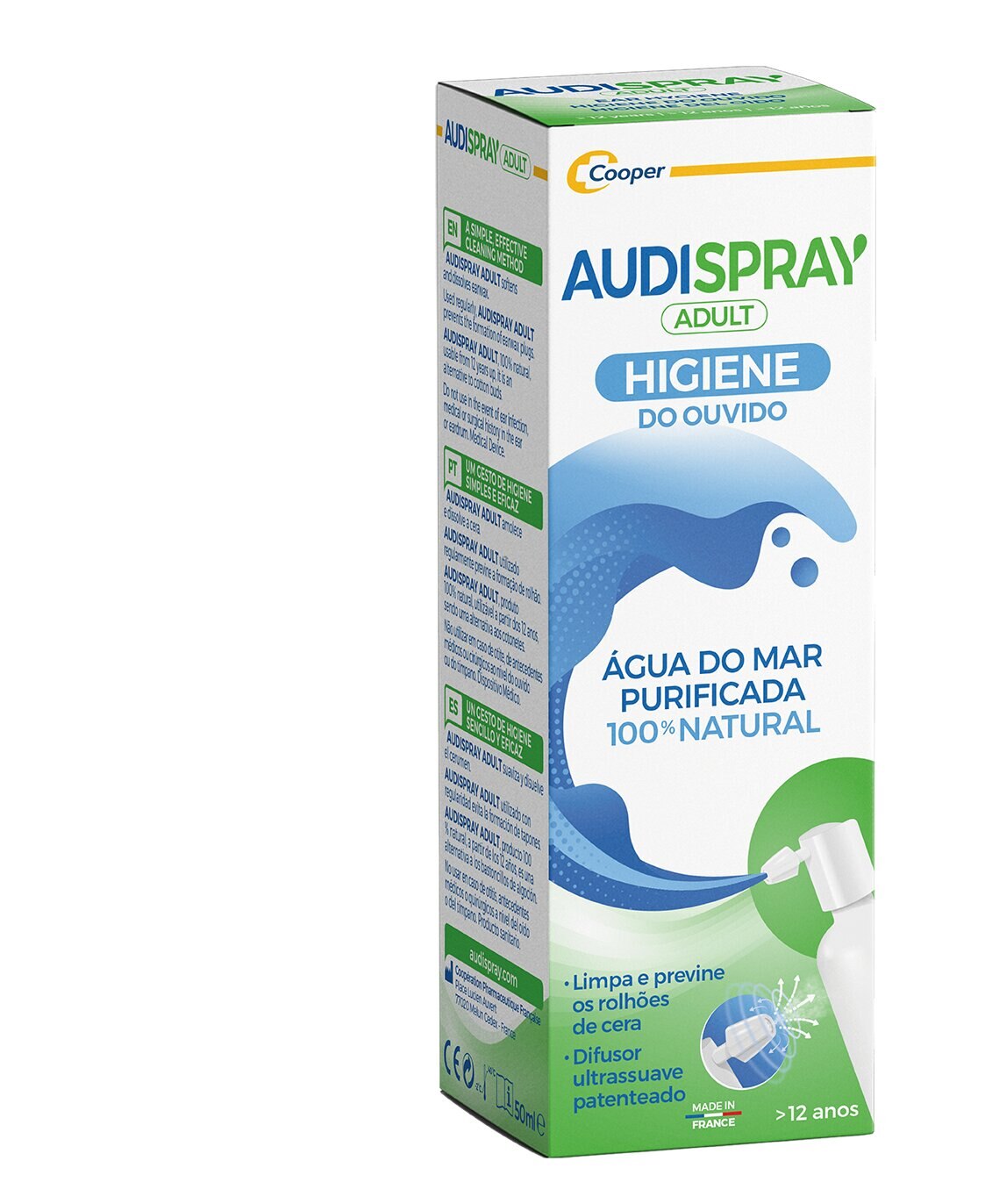 Imagem 0 de Spray Higiene dos Ouvidos Adulto Spray Água do Mar