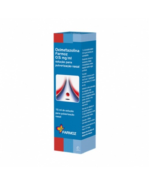 Imagem 0 de Oximetazolina 0,5 mg/ml Solução para Pulverização Nasal - 15 ml