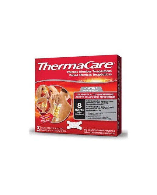 Faixas Térmicas Terapêuticas 3 Uni. Thermacare 1
