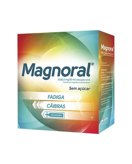 Imagem 0 de Magnoral 1028.4 mg/10 ml Solução Oral - 20 Ampolas