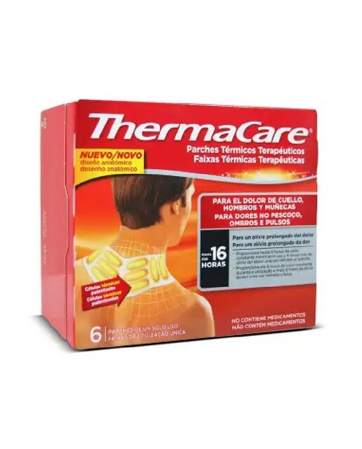 Imagem 0 de Faixas Térmicas Pescoço/Ombros/Pulsos 6Uni. Thermacare