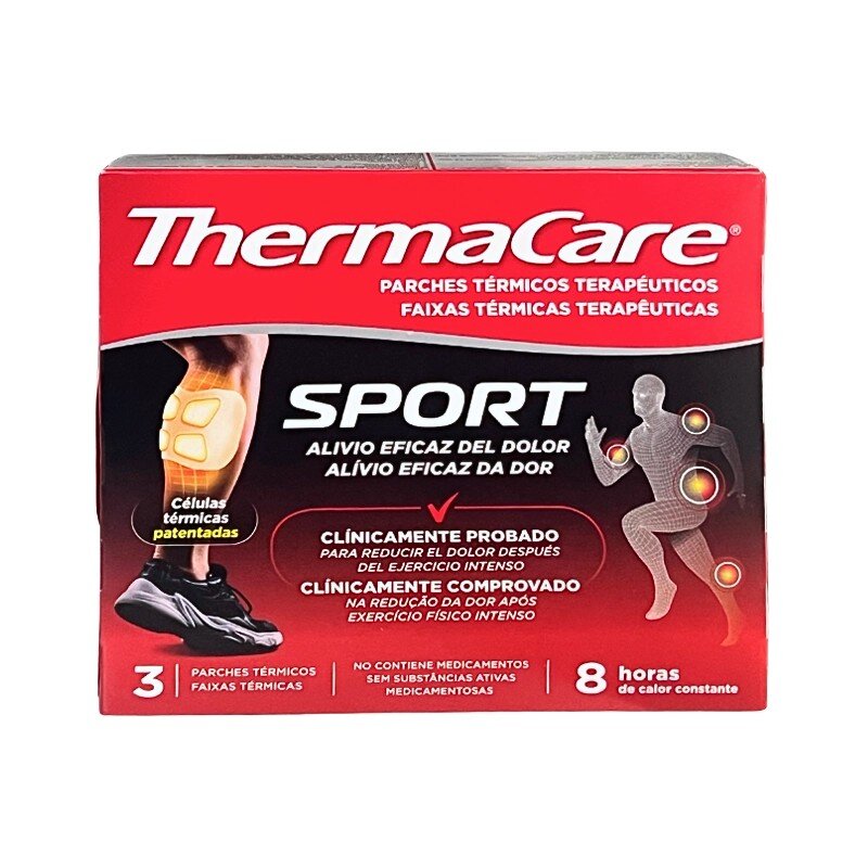 Imagem 0 de Faixas Térmicas Thermacare Sport