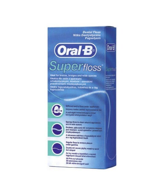 Imagem 0 de Fio Dentário Superfloss - 50 un.