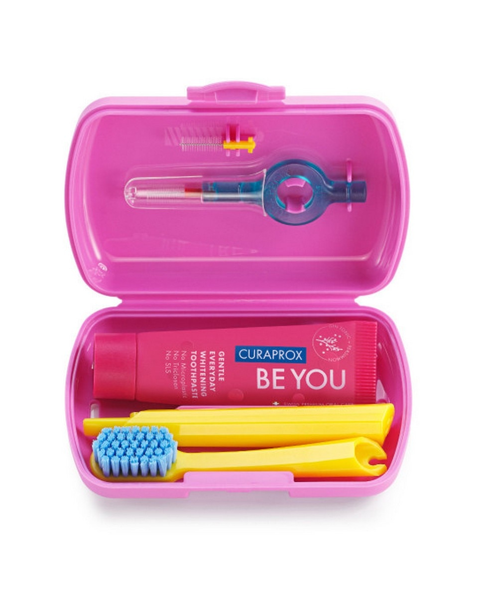 Kit de Viagem 9,5x6 cm - Rosa Claro 1
