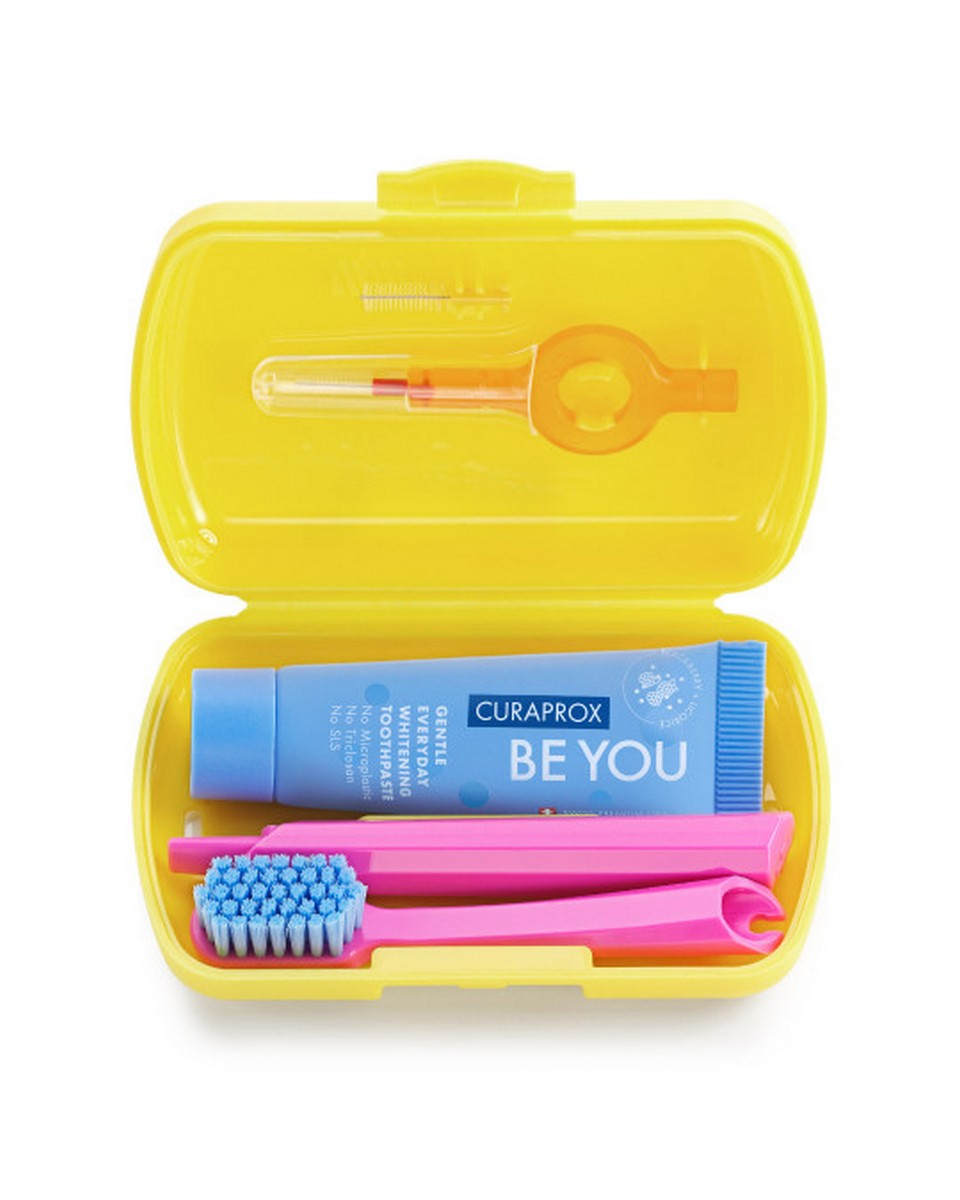 Imagem 0 de Kit de Viagem 9,5x6 cm - Amarelo