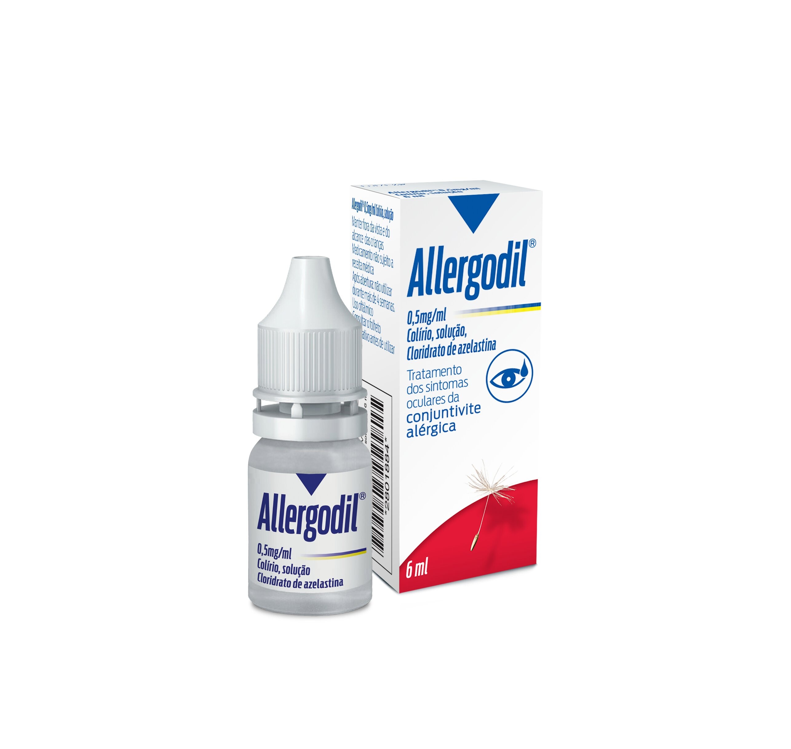 Imagem 0 de Allergodil 0,5 mg/ml Colírio - 6 ml