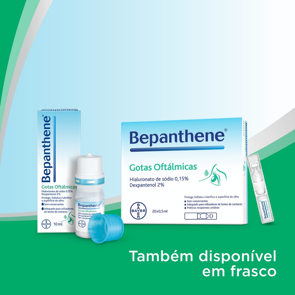 Bepathene® Gotas Oftálmicas Monodoses - 20x0,5 ml 9