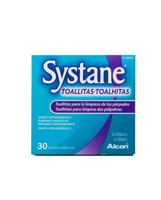 Imagem 0 de Toalhitas Oftalmológicas 30 unidades Systane