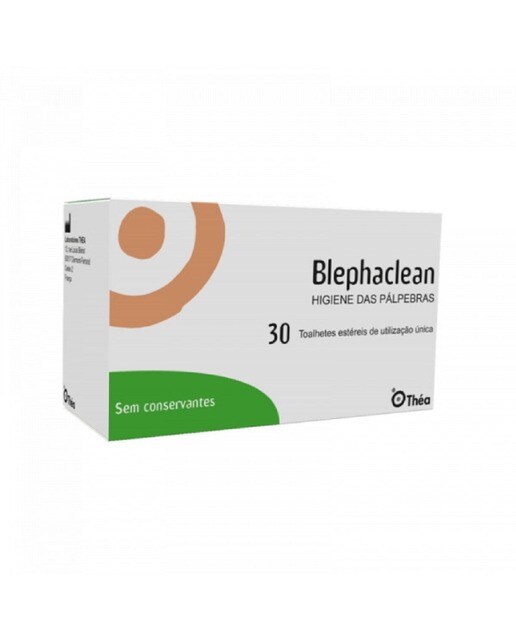 Imagem 0 de Toalhetes Estéreis para Pálpebras Blephaclean 30 Unidades Théa