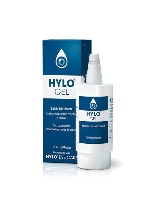 Imagem 0 de Solução Oftálmica Hylo-Gel Colírio Lubrificante 10 ml Hylo