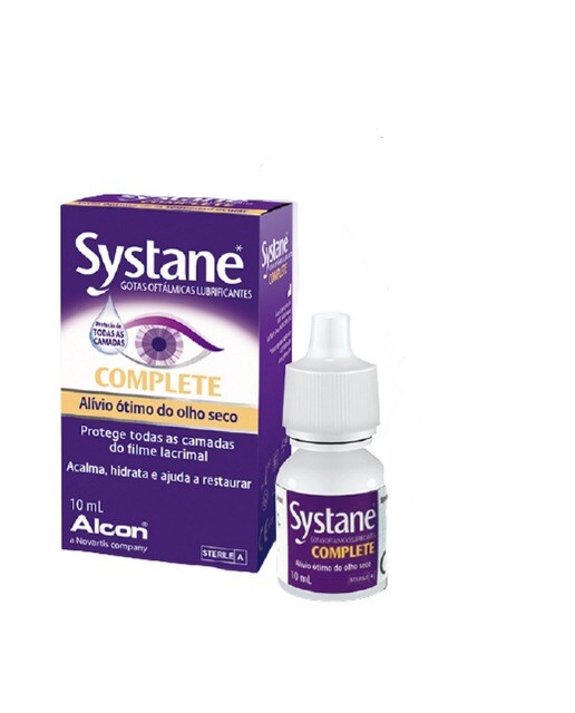 Imagem 0 de Solução Oftálmica Lubrificantes Systane Complete 10ml Systane