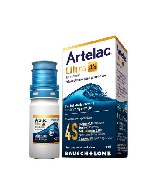 Imagem 0 de Artelac Ultra 4S Colírio Olho Seco - 10 ml