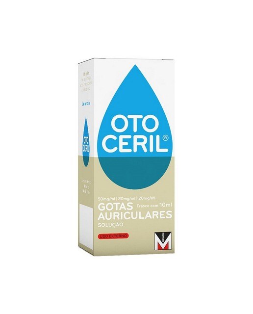 Imagem 0 de Otoceril Gotas Auriculares - 10 ml