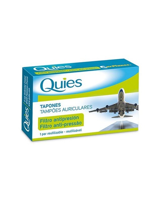 Imagem 0 de Tampões de Ouvidos para Voo Adulto 2un Quies