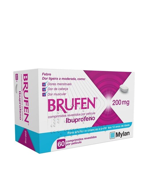 Imagem 0 de Brufen 200 mg - 60 Comprimidos Revestidos