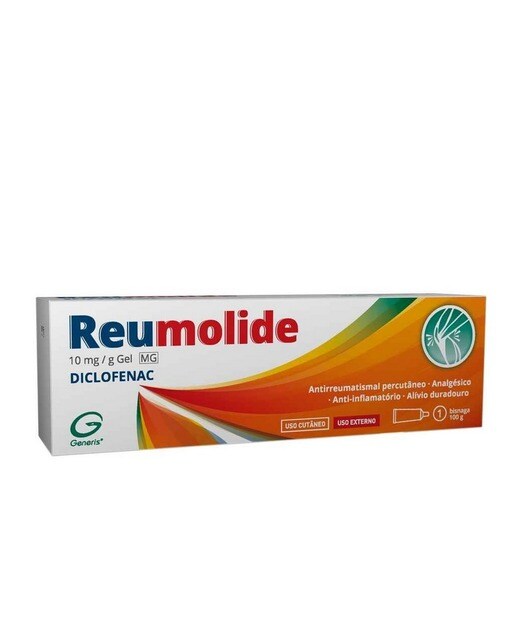 Diclofenac Reumolide 10 mg/g Gel - 100 g 1