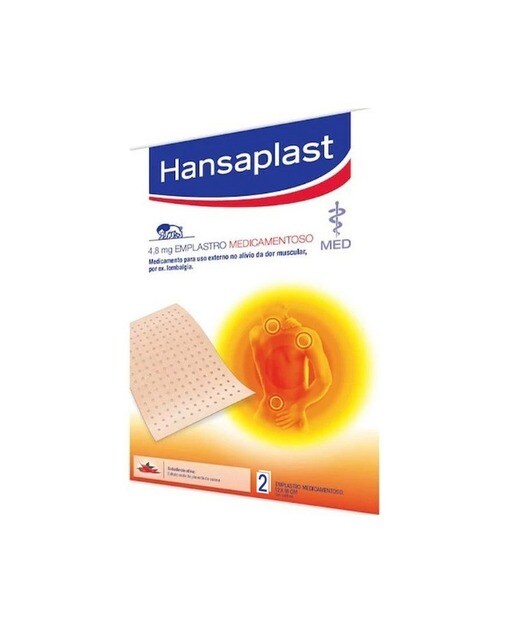 Imagem 0 de Hansaplast Emplastro Térmico 4,8 mg - 2 un.
