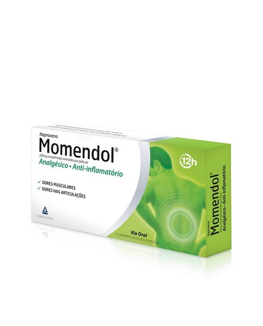 Imagem 0 de Momendol 200 mg - 12 Comprimidos Revestidos