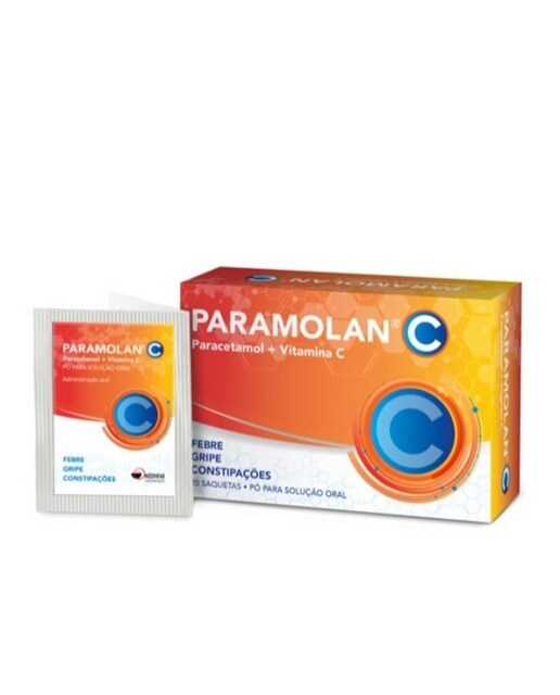 Imagem 0 de Paramolan C 500 mg + 250 mg Pó para Solução Oral - 20 Carteiras