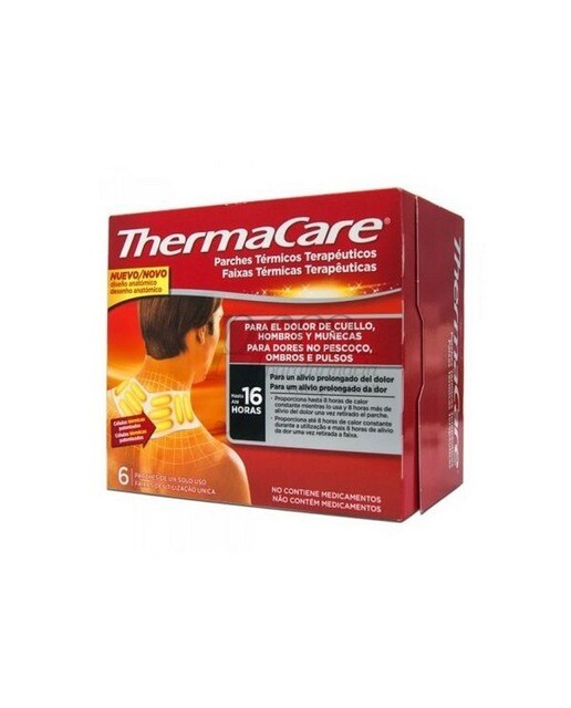 Imagem 0 de Faixas Térmicas Terapêuticas Pescoço Ombros e Pulsos 2 Uni. Thermacare