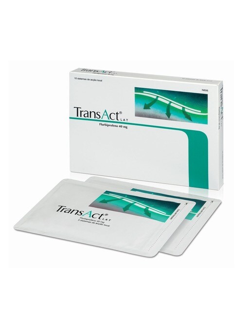 Imagem 0 de Transact®Lat 40 mg - 10 Pensos Impregnados