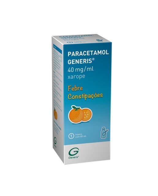 Imagem 0 de Paracetamol Generis 40 mg/ml Xarope - 85 ml