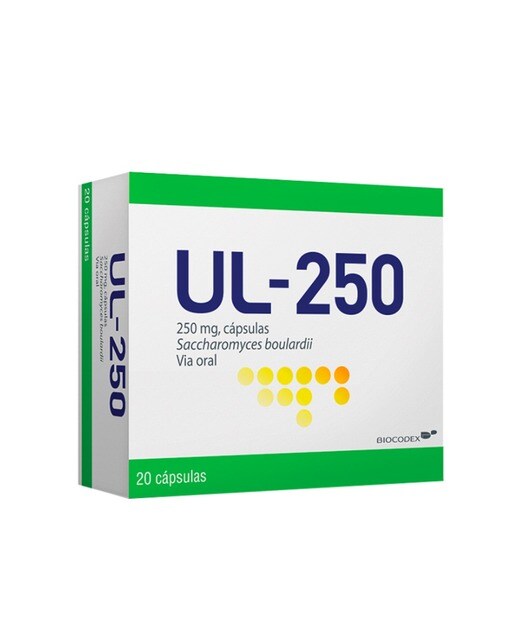 Imagem 0 de UL-250 Cápsulas® 250 mg - 20 Cápsulas