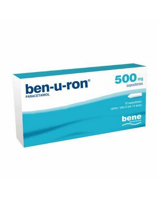 Imagem 0 de Ben-u-ron 500 mg Supositórios - 10 un.