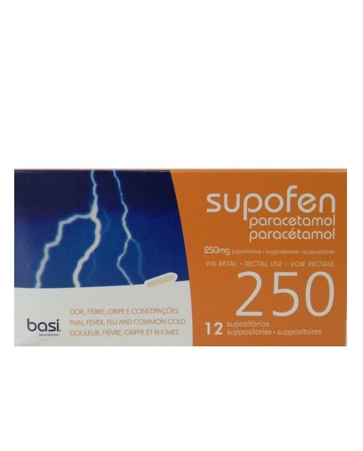 Imagem 0 de Supofen 250 mg - 12 Supositórios