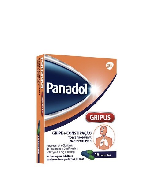 Imagem 0 de Panadol Gripus - 16 Cápsulas